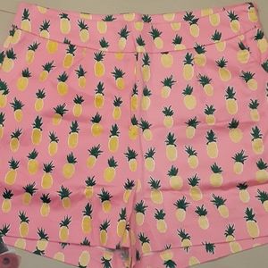 NWT Pineapple patterned Shorts
